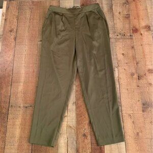 Madeleine womens size 12 green straight leg pants